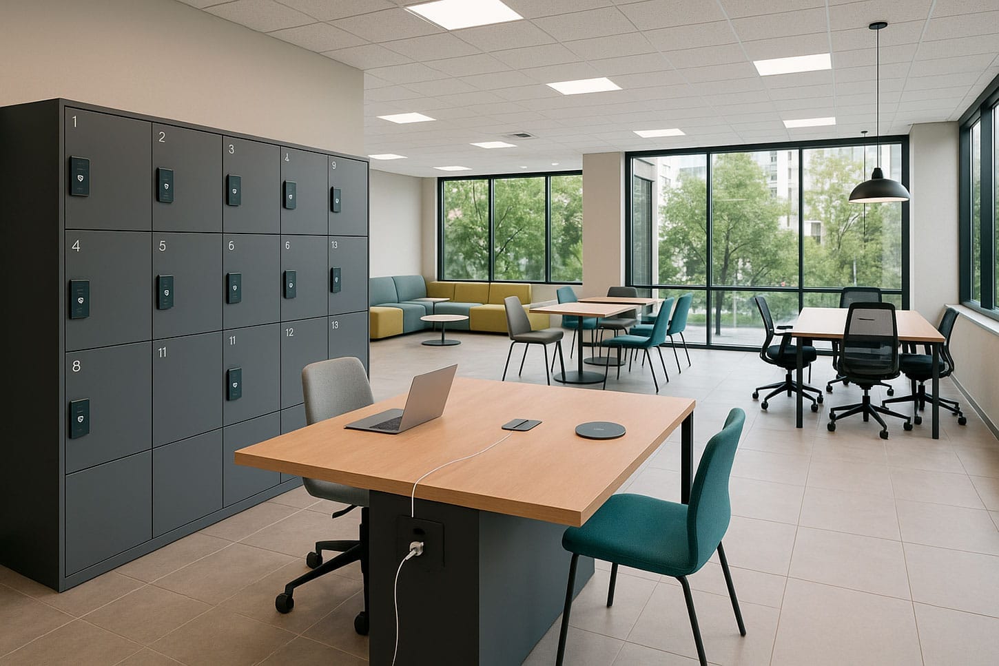 Taquillas Coworking